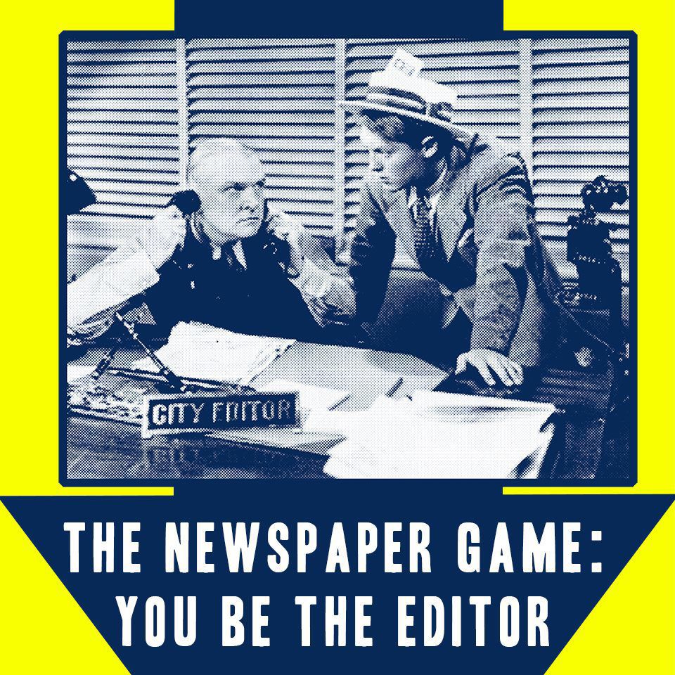 Newspaper game